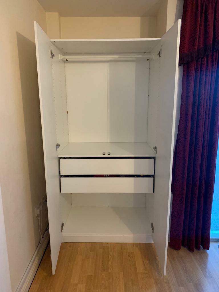 Used Ikea Pax Wardrobe 100x58x201cm Need This Gone Asap