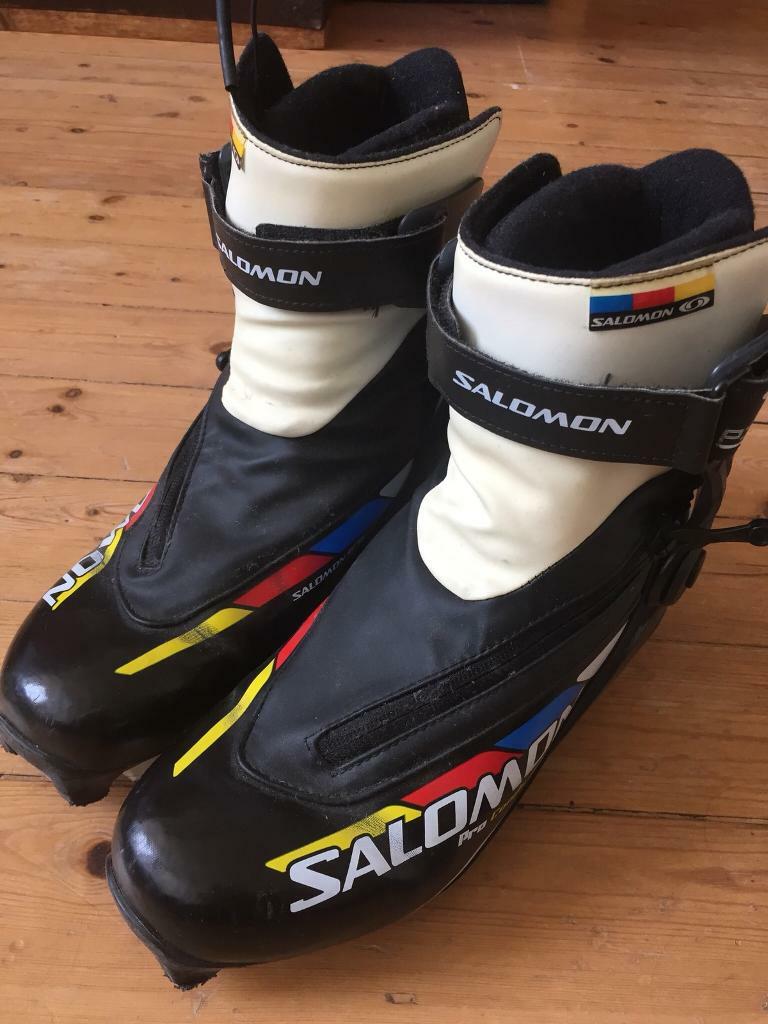 Salomon Pro Combi Pilot cross country ski boots (U.K. 5 / EU 38) in