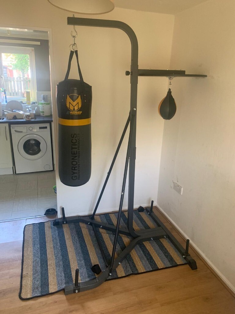 Boxing station with Punch Bag and Punch Ball in Newton Aycliffe