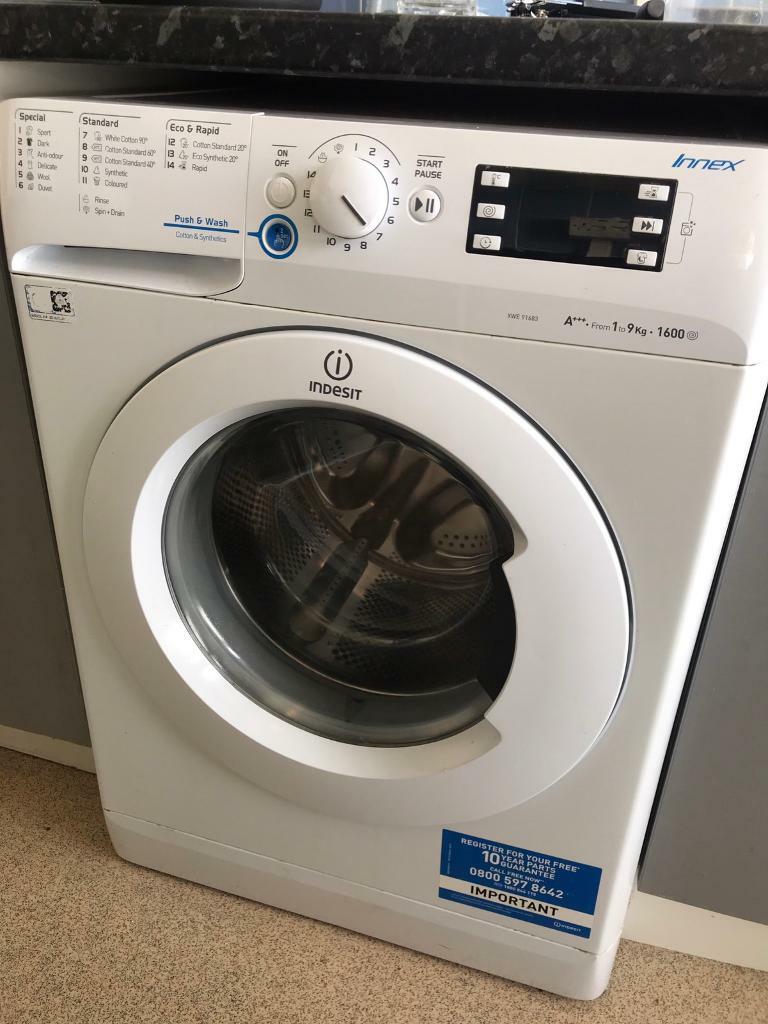 Indesit 9kg washing machine 1600 spin in StainesuponThames, Surrey