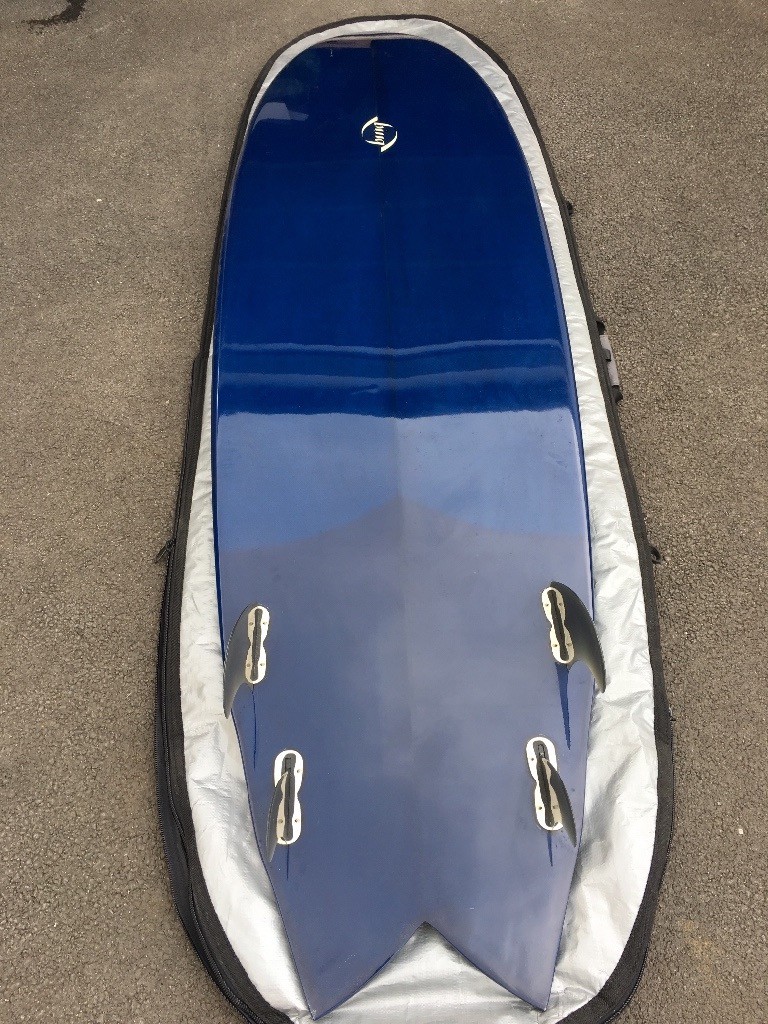 (SOLD) Bing Quad Q4 Surfboard in Newport Gumtree