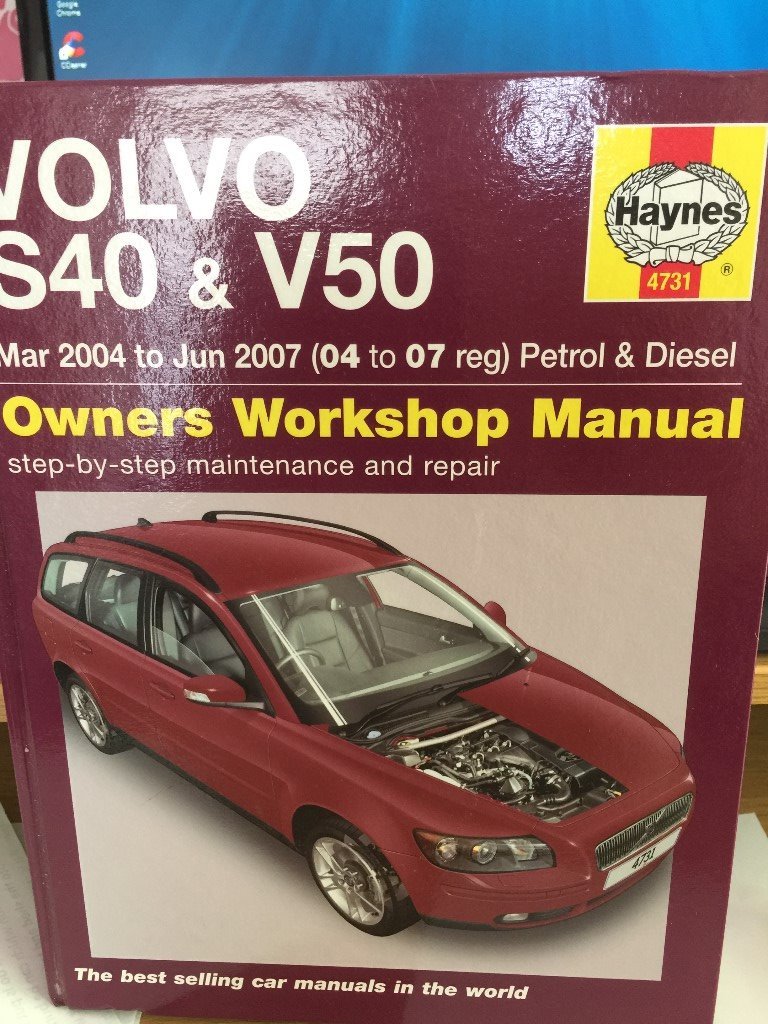 Volvo V50 / S40 Haynes Manual