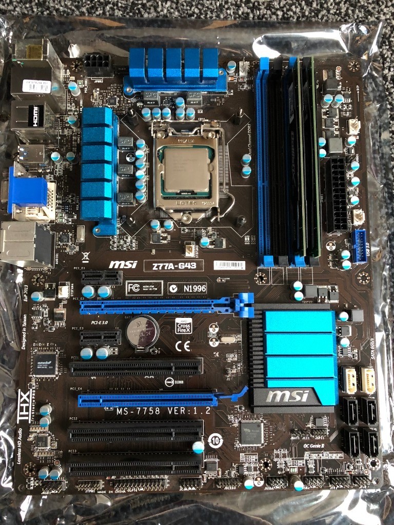 Motherboard bundle including CPU, RAM and AIO Cooler in Portsmouth