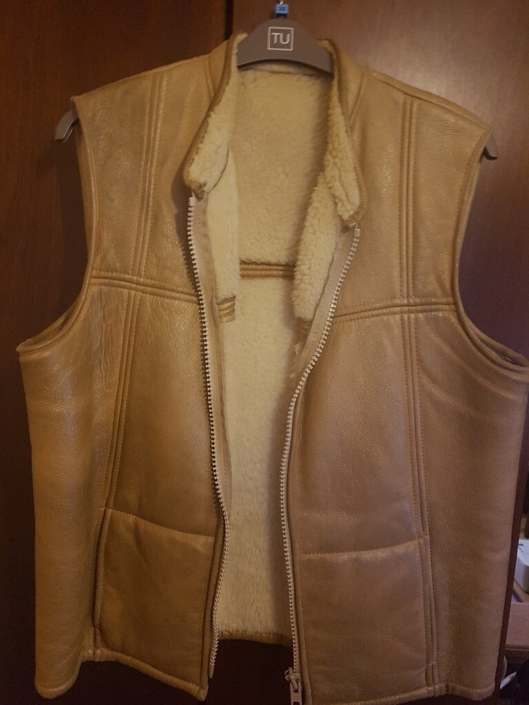 Men's Sheepskin Gilet XL in BradfordonAvon, Wiltshire Gumtree