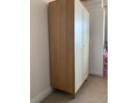 Barker and Stonehouse wardrobe and chest of drawers good condition