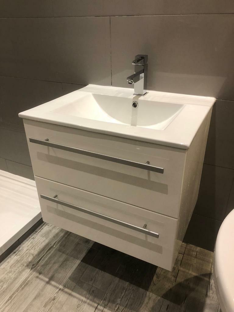 Bathroom sink wall hung 2 drawers | in Rossendale, Lancashire | Gumtree