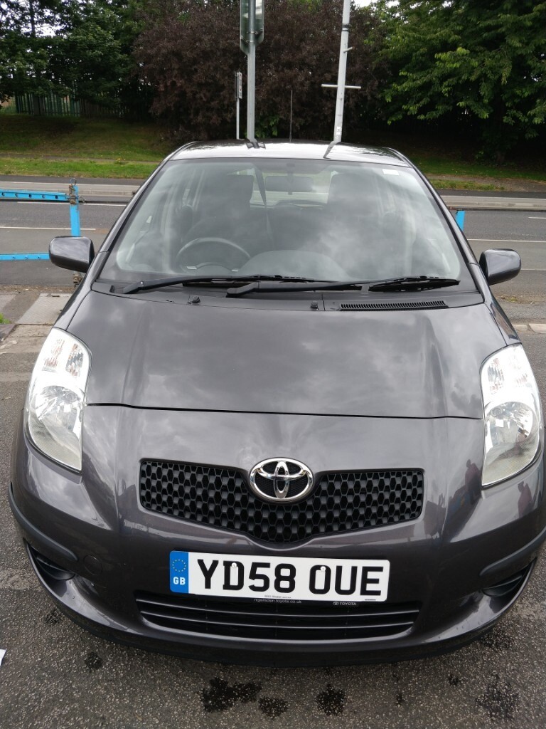 Toyota Yaris Petrol Hatchback Grey 1299cc Automatic 5dr Full service ...