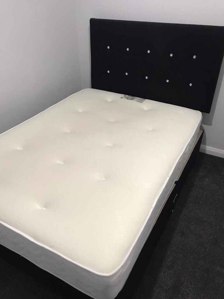 Double divan bed with mattress in County Antrim Gumtree