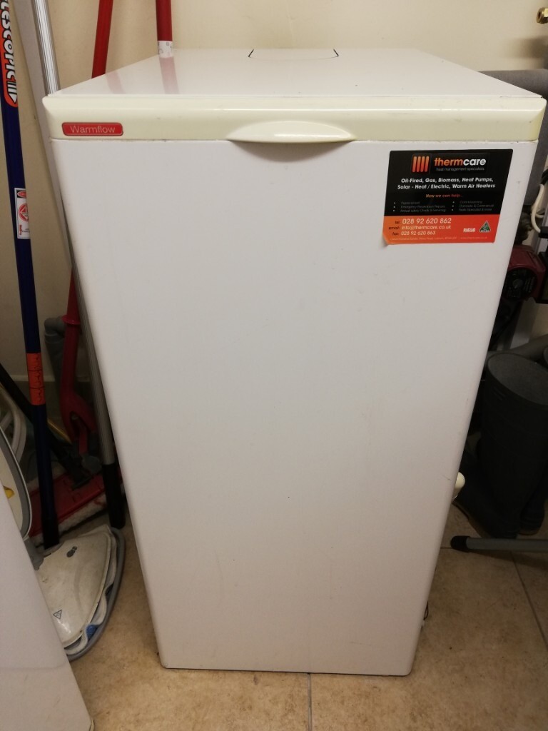 Warmflow Utility 90 High Efficiency Oil Boiler Recently Serviced in