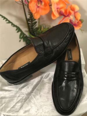 Bally Switzerland Loafer Slip-On Two Tone Soft Leather Men