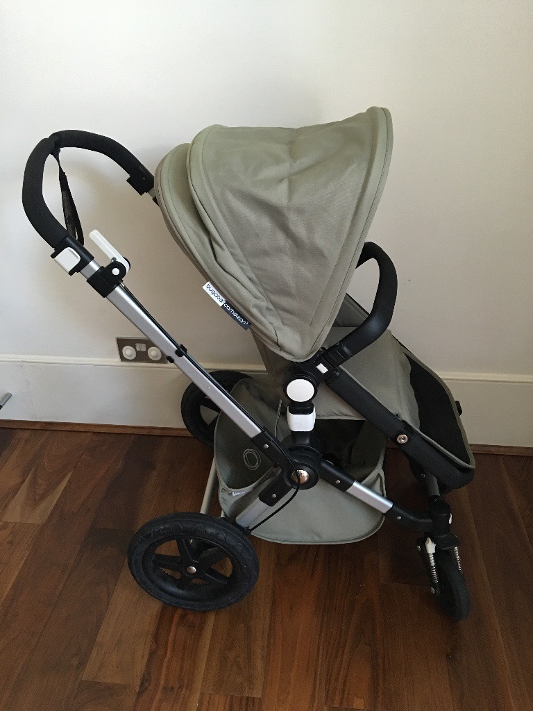 Bugaboo Cameleon3 Classic Pushchair in Dark Khaki with Parasol and Maxi