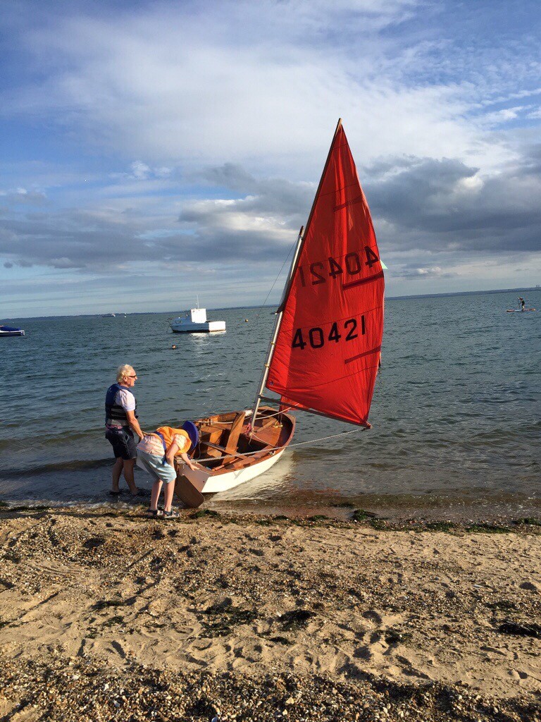 Mirror sailing dinghy with road trailer in Rochford, Essex Gumtree