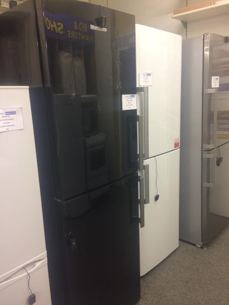 Graded Blomberg 60cm black fridge freezer in Buckhaven, Fife Gumtree