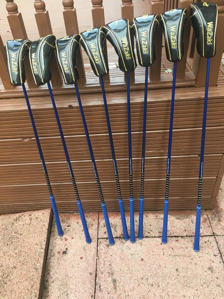 Set of Wazaki Japanese Hybrid Irons in Blantyre, Glasgow Gumtree