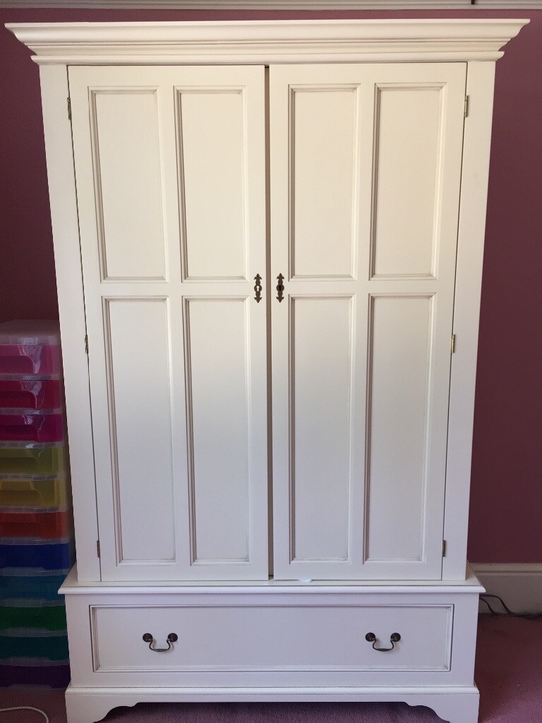 Laura Ashley Clifton Ivory Wardrobe In Rowlands Castle