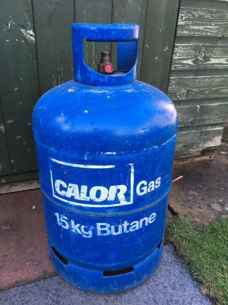 Gas Bottle Cylinder - Empty - 15kg Calor Butane | in ...