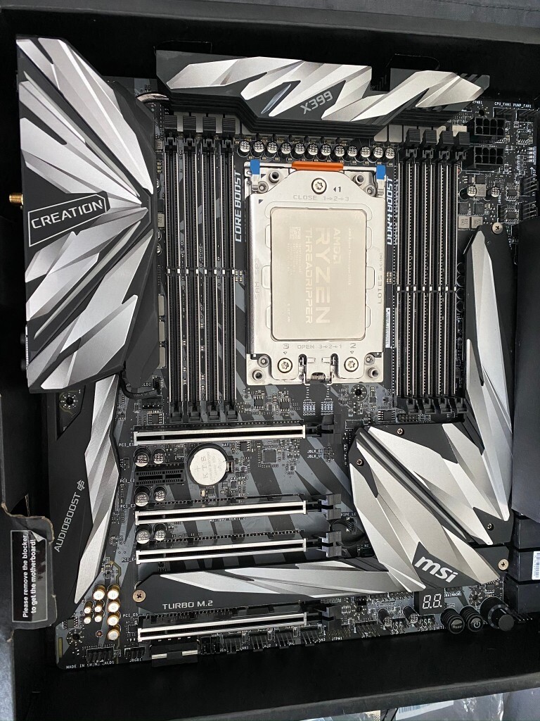 Threadripper Motherboard bundle SWAP in Stanley, County Durham