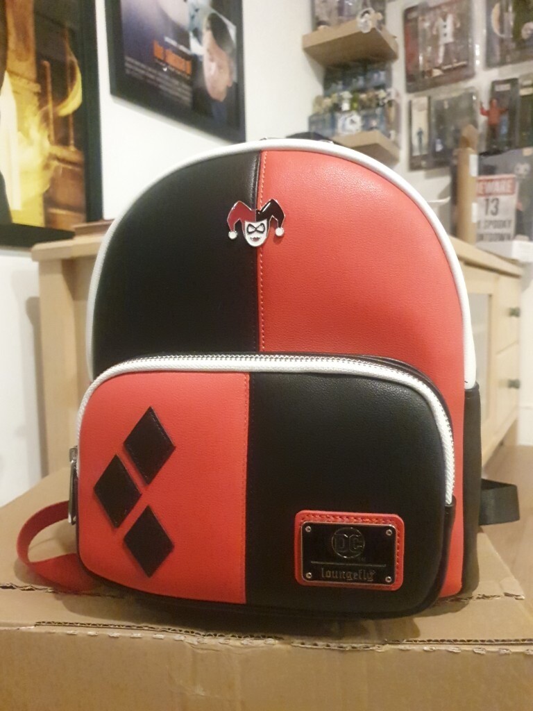 Harley quinn DC loungefly backpack in Trumpington, Cambridgeshire