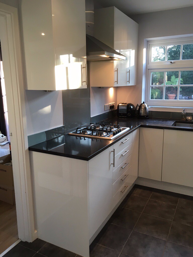John Lewis White Modern Used Kitchen In Hove East Sussex