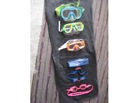 5 Various Junior Size Swimming Goggles for £2.00 Each