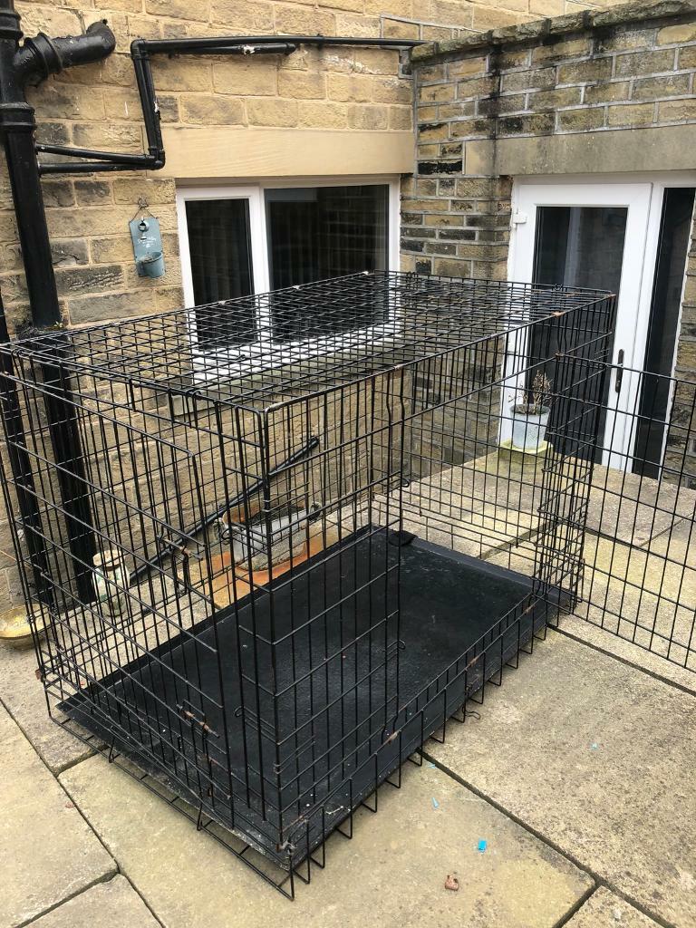 Extra large dog cage in Luddendenfoot, West Yorkshire Gumtree