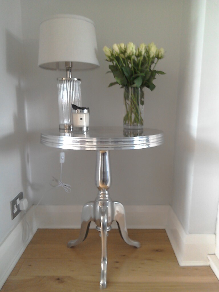 Silver side table in Sunderland, Tyne and Wear Gumtree