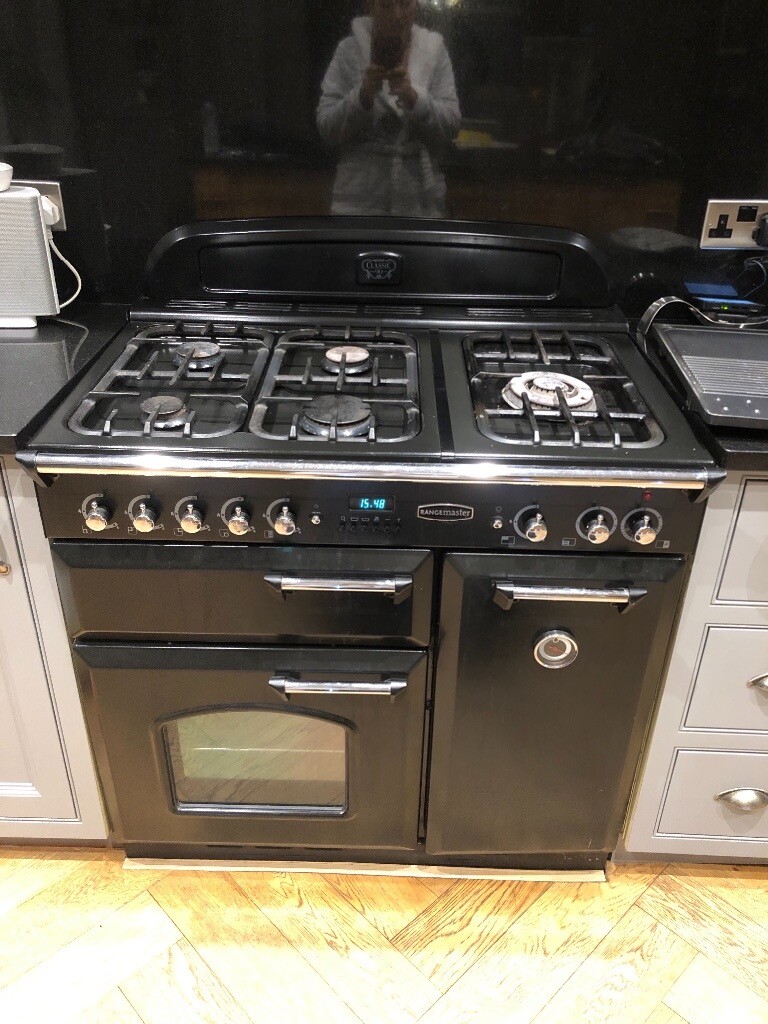 Rangemaster multi fuel oven in black in Mansfield, Nottinghamshire