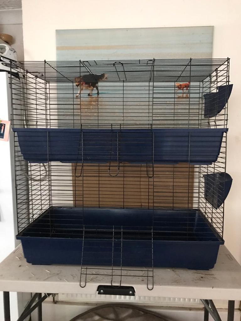 Double story 100 cm guinea pig cage in Whitchurch, Cardiff Gumtree