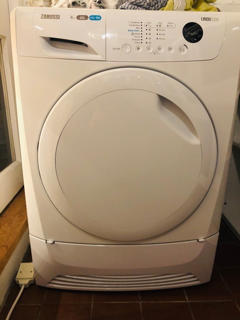 Fantastic Zanussi Condenser Tumble Dryer White in Fulham, London