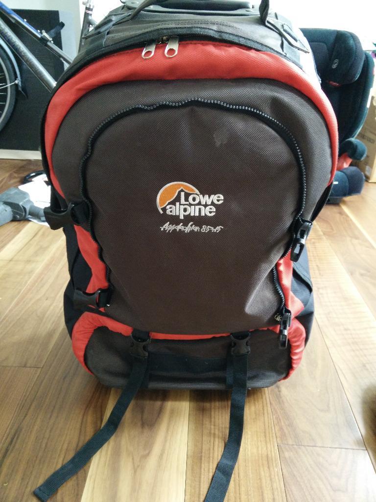 Lowe Alpine rucksack Appalachian APS 85 + 15 litres. 100 litres in