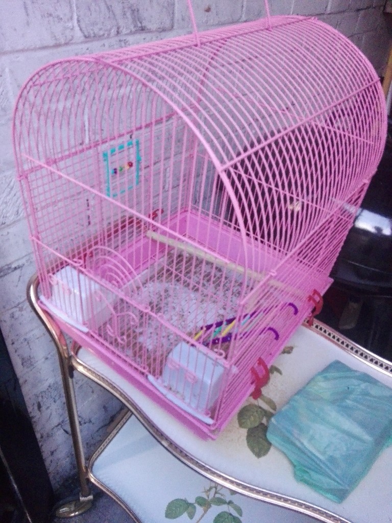 pink bird cage in Killamarsh, South Yorkshire Gumtree