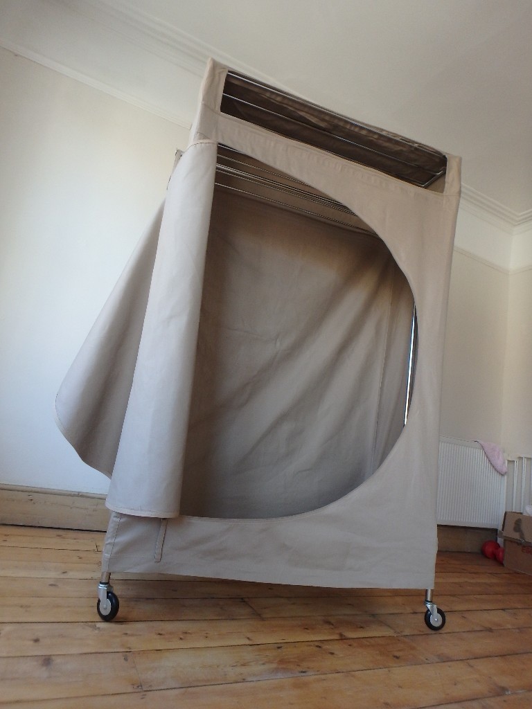 Habitat Canvas And Chrome Wardrobe In Downend Bristol Gumtree
