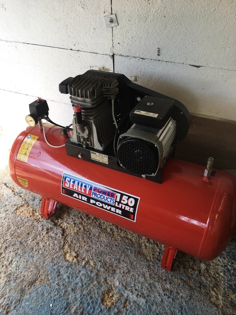 Sealey 150L 3hp air compressor for sale in Hornchurch, London Gumtree