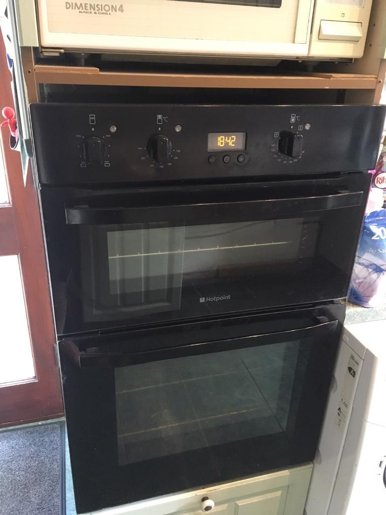 Hotpoint DH53KS built in double oven in Gedling, Nottinghamshire