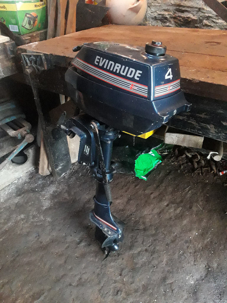 Evinrude 4hp 2 stroke outboard Spares or repair in Saltash