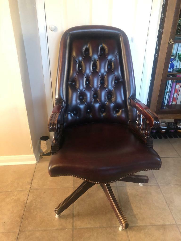 Chesterfield office chair/Directors chair in Hull, East Yorkshire Gumtree