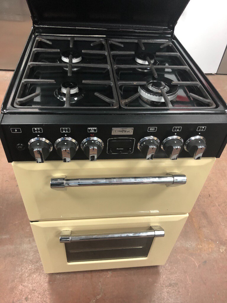 55CM CREAM STOVES DUEL FUEL GAS COOKER in Birmingham City Centre