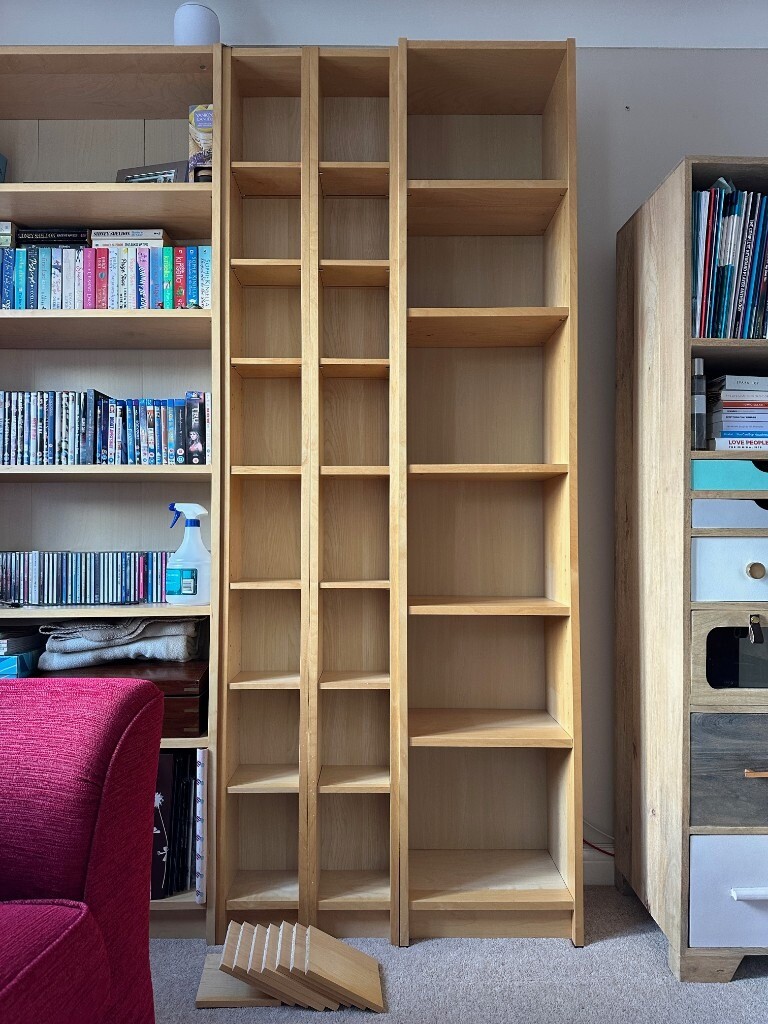 Ikea Benno / Gnedby CD / DVD Storage Tower Shelving Unit x2 FREE in