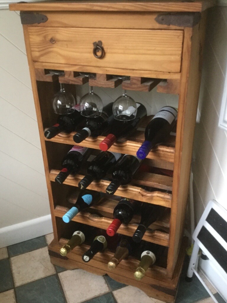 Antique Pine Wine Rack in St Clears, Carmarthenshire Gumtree