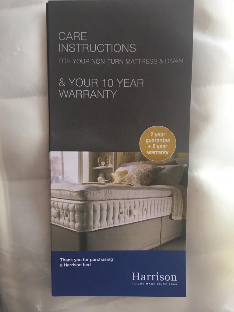 Emperor size bed (215x200cm) with brand new top quality matress in