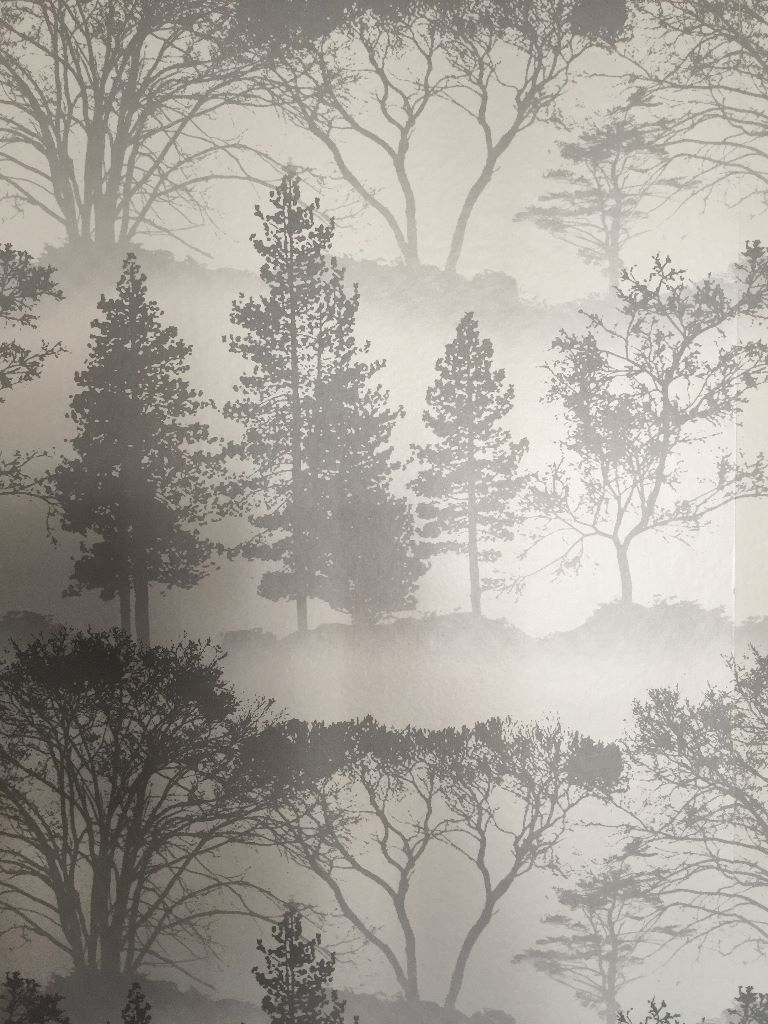 Grey Tree Mirage By Graham And Brown Wallpaper From Homebase Grey Tree Mirage By Graham And Brown Wallpaper From Homebase