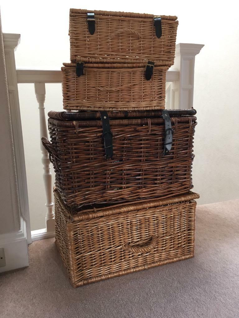 Assorted wicker hampers in Edinburgh Gumtree