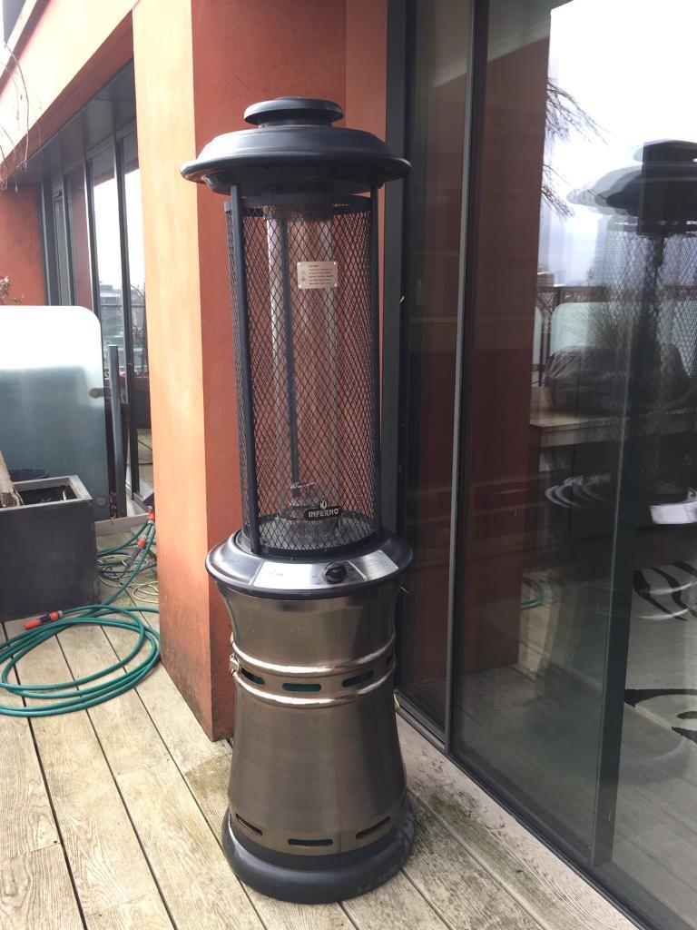 Santorini Inferno Outdoor Patio Heater Cover In Hyde Park