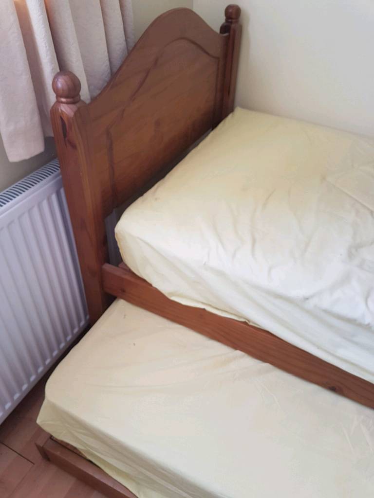 Single bed with slide out bed underneath in Llanrumney, Cardiff Gumtree