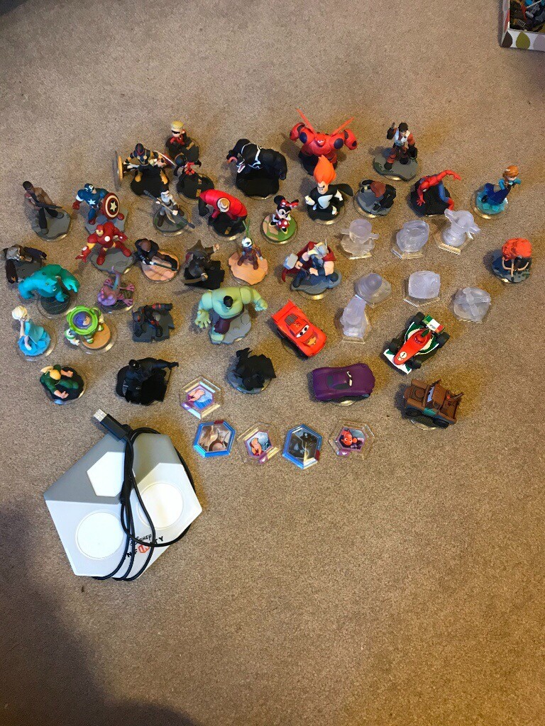 Disney Infinity characters, crystals, base in Lisvane, Cardiff Gumtree