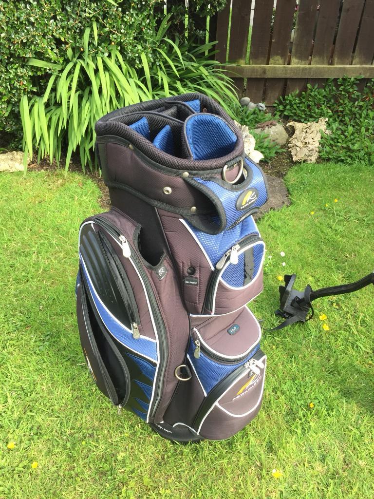 Powakaddy trolley bag and push trolley. in Ryton, Tyne and Wear Gumtree