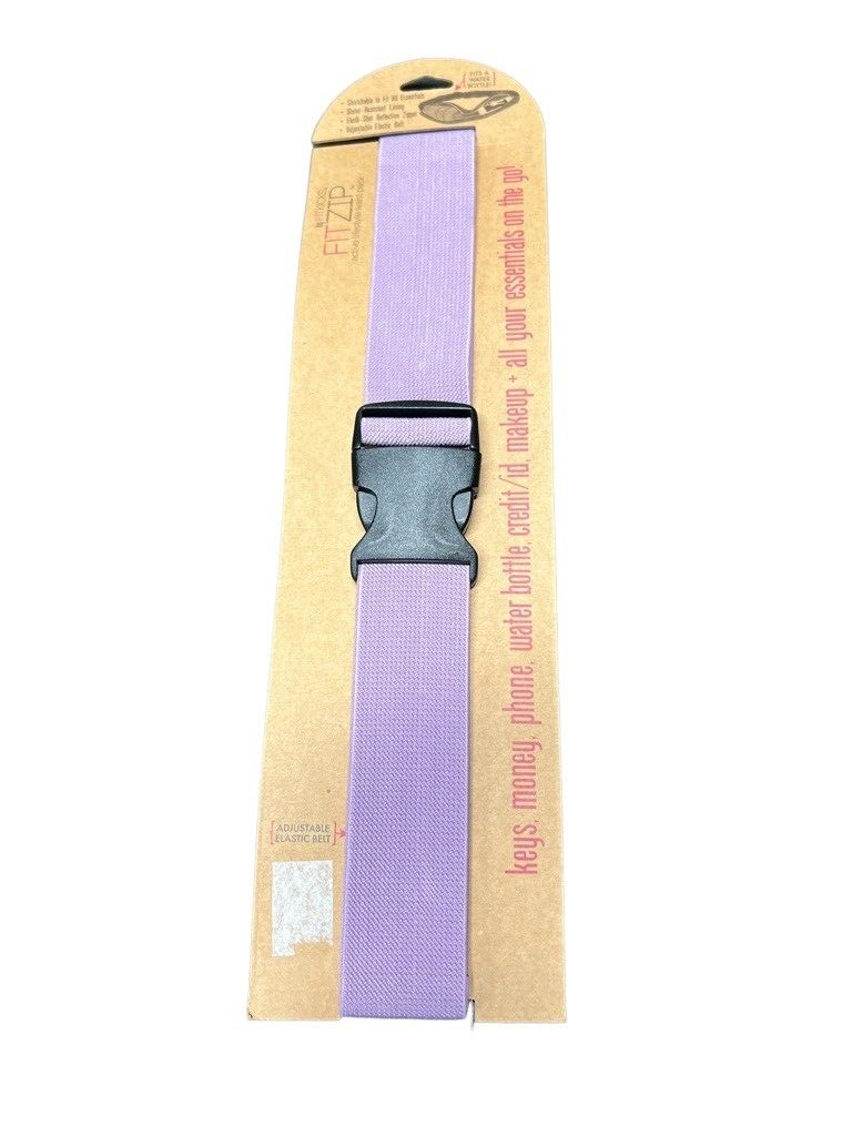 FitZip FitKicks Active Lifestyle Waist Belt Bag Fanny Pack Adjustable Elastic NE