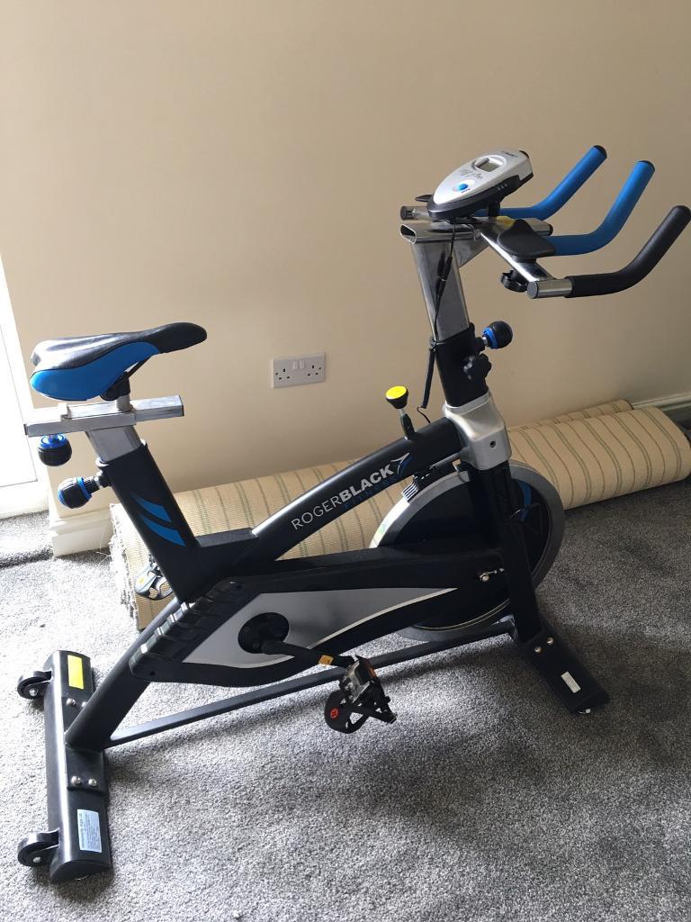 roger black manual aerobic cycle bike