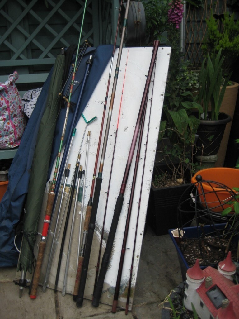 Used fishing tackle including rods, reels etc. in Greenwich, London