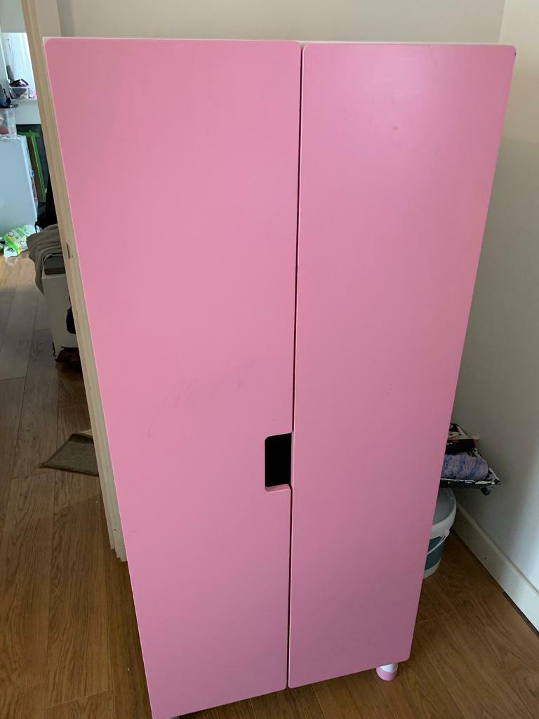 IKEA pink wardrobe in Luton, Bedfordshire Gumtree
